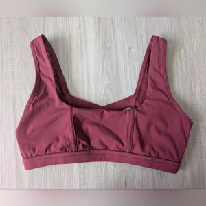 Popflex Active corset bra crimson | NWOT